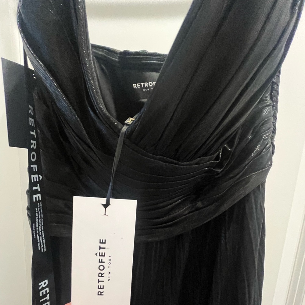 Retrofete Natalie Jumpsuit black womens NWT - Picture 6 of 8